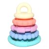 Baby [0-23M] Jellystone Designs Graspers + Stackers | Rainbow Stacker | Pastel