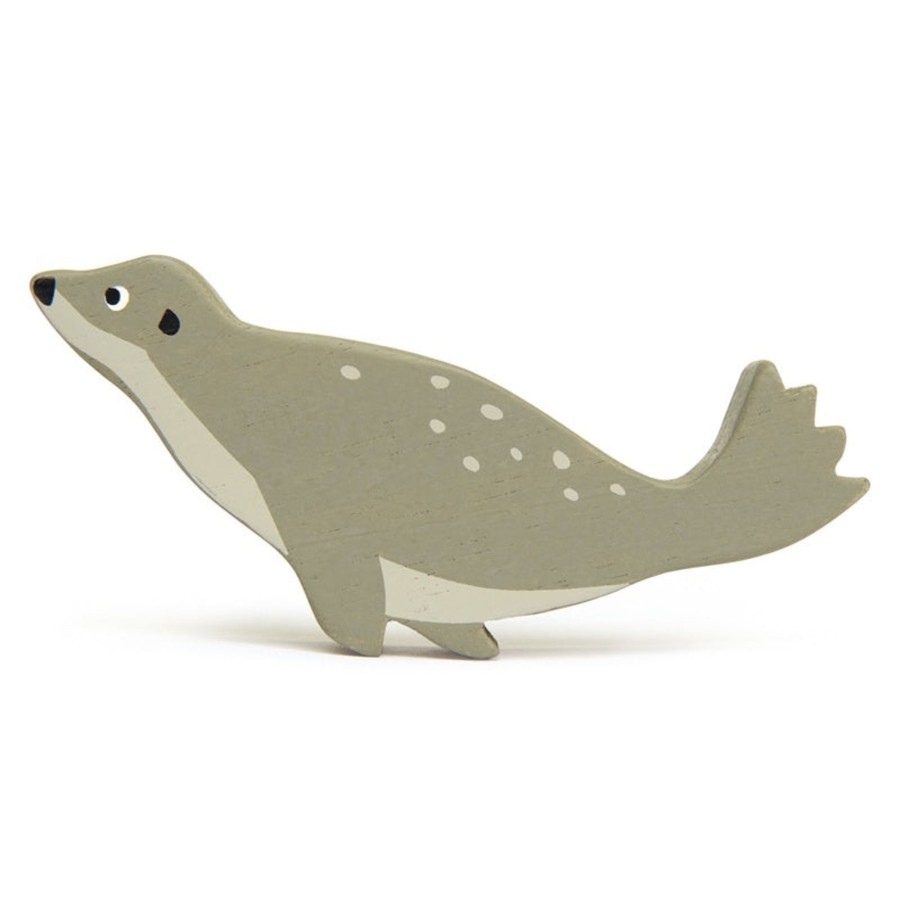 Play + Learn Tenderleaf Animals | Wooden Coastal Animal - Seal