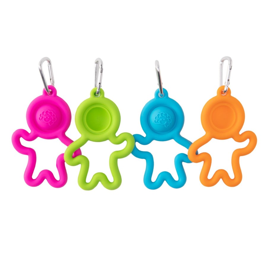 Play + Learn Fat Brain Sensory | Fat Brain - Lil'Dimpl Keychain - Assorted