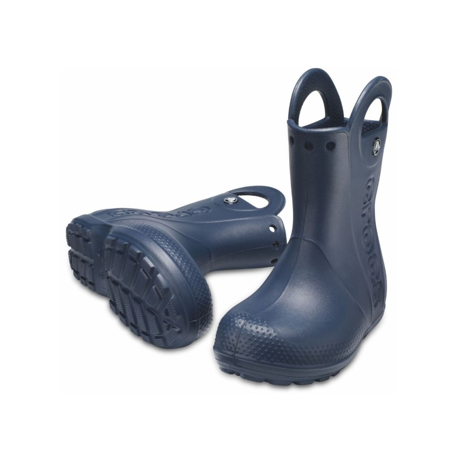 Child [2-14] Crocs Footwear | Crocs Handle It Rain Boot - Navy