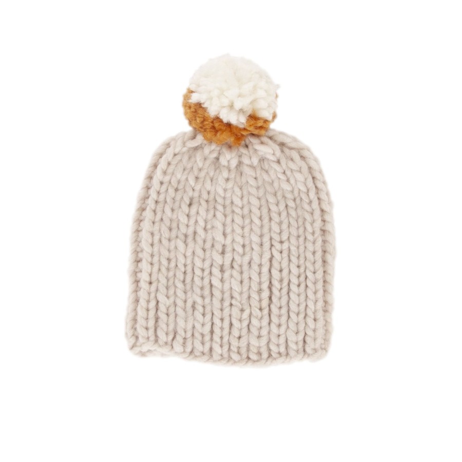 Baby [0-23M] Acorn Beanies | Acorn Journey Chunky Beanie - Oatmeal