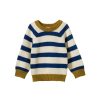 Child [2-14] Nature Baby Knitwear | Nature Baby Billy Jumper - Marine Blue Stripe