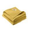 Baby [0-23M] Bibs Feeding | Bibs Cuddle Cloth 2 Pack - Mustard