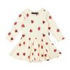 Baby [0-23M] Rock Your Baby Dresses | Rock Your Baby Ladybug Baby Waisted Dress