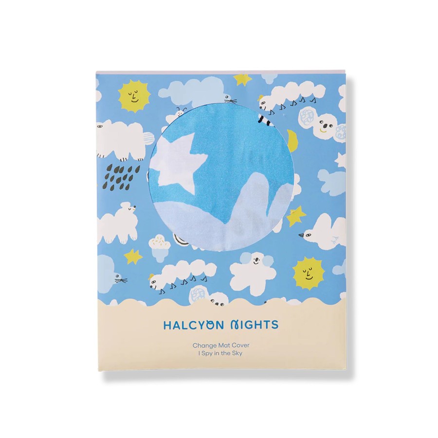 Grown Ups Halcyon Nights | Halcyon Nights Change Mat Cover - I Spy In The Sky