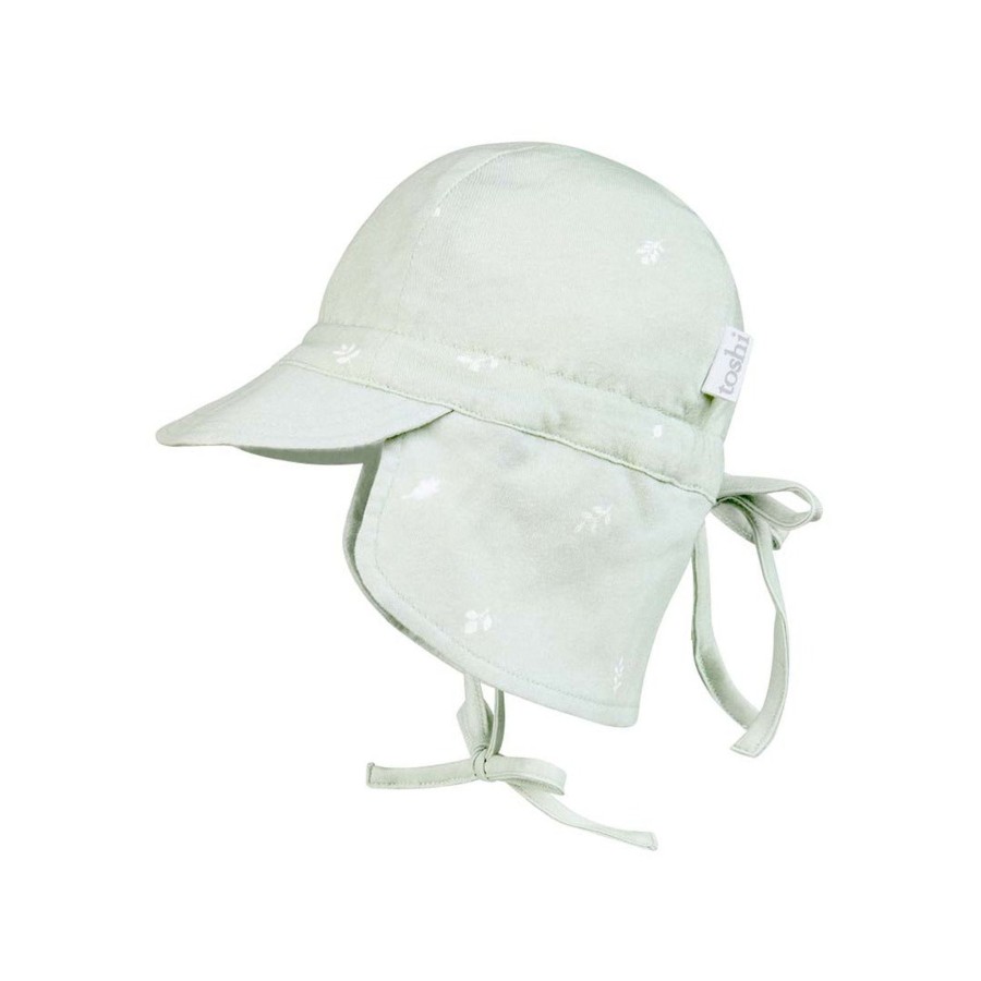 Baby [0-23M] Toshi Hats | Toshi Baby Flap Cap - Elm