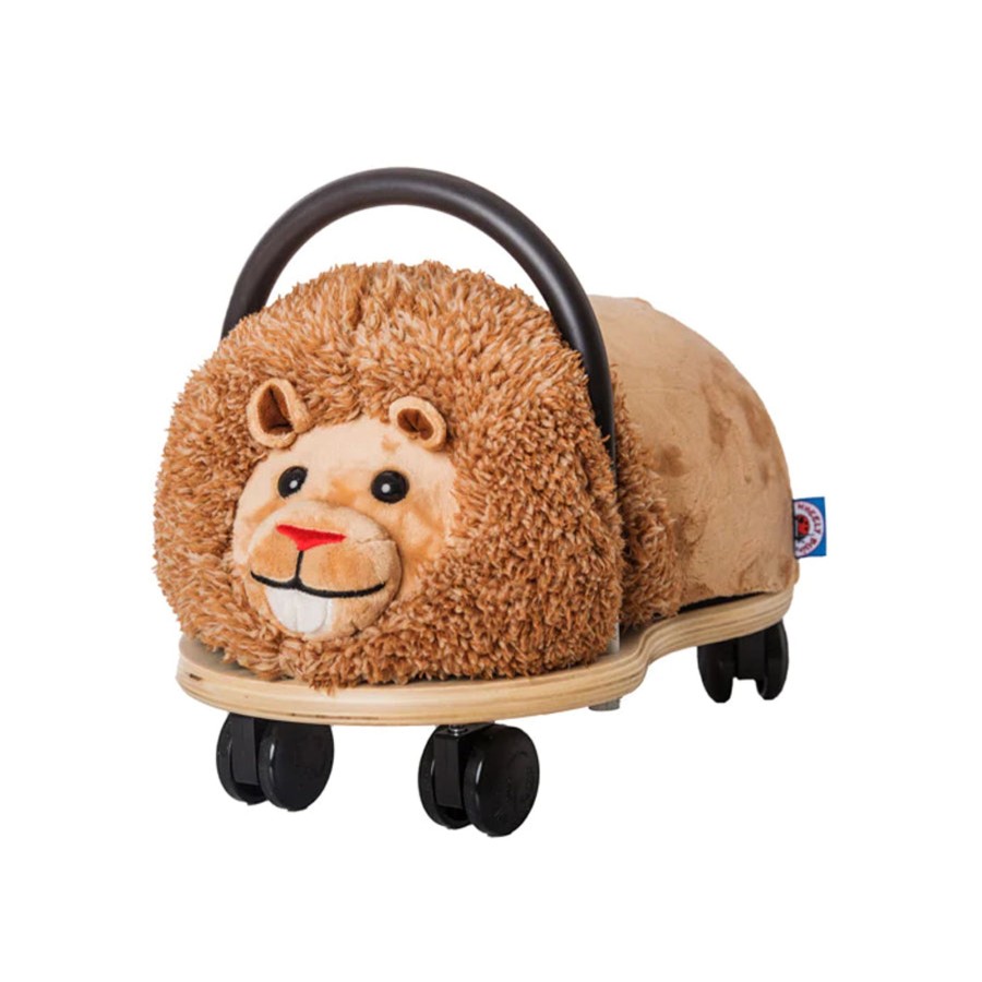 Play + Learn Wheely Bug Ride Ons + Push Alongs | Wheely Bug Plush - Lion