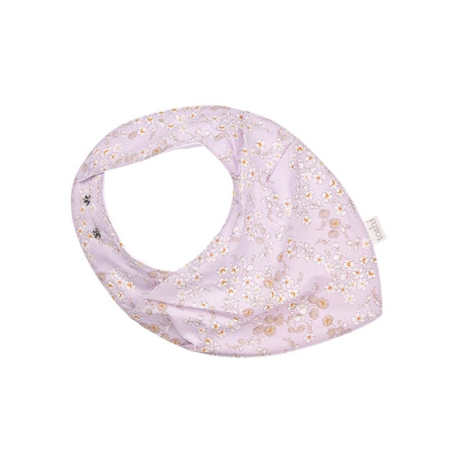 Baby [0-23M] Toshi Bibs | Toshi Baby Bandana Bib 2Pc - Stephanie Lavender