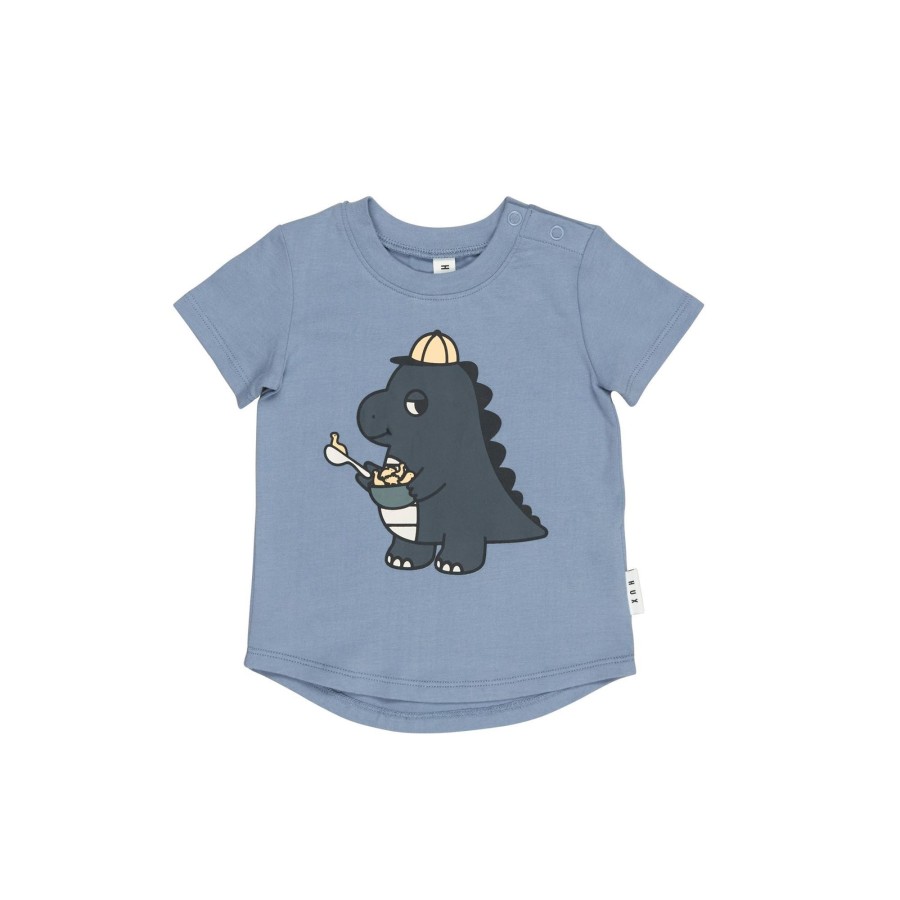 Baby [0-23M] Huxbaby Tops | Huxbaby Dino Pasta T-Shirt