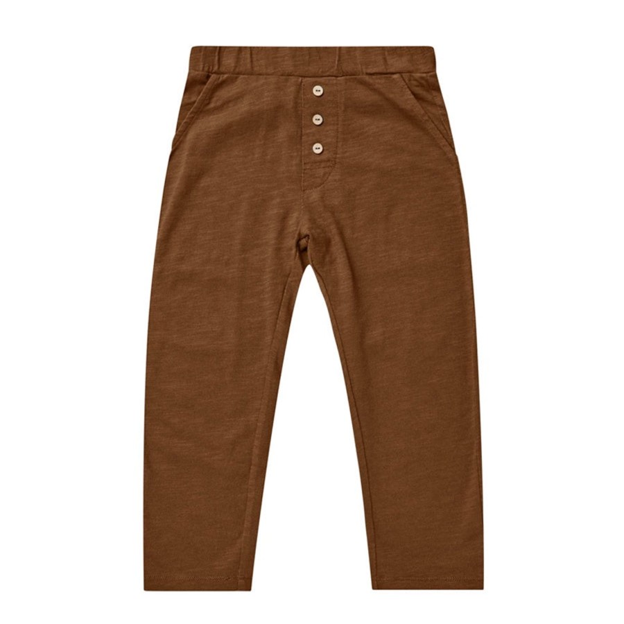 Child [2-14] Rylee + Cru Bottoms | Rylee + Cru Cru Pant - Chocolate