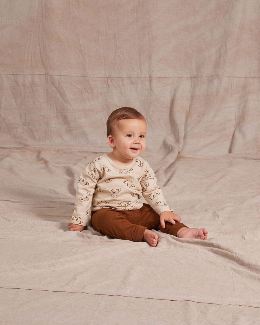 Child [2-14] Rylee + Cru Bottoms | Rylee + Cru Cru Pant - Chocolate