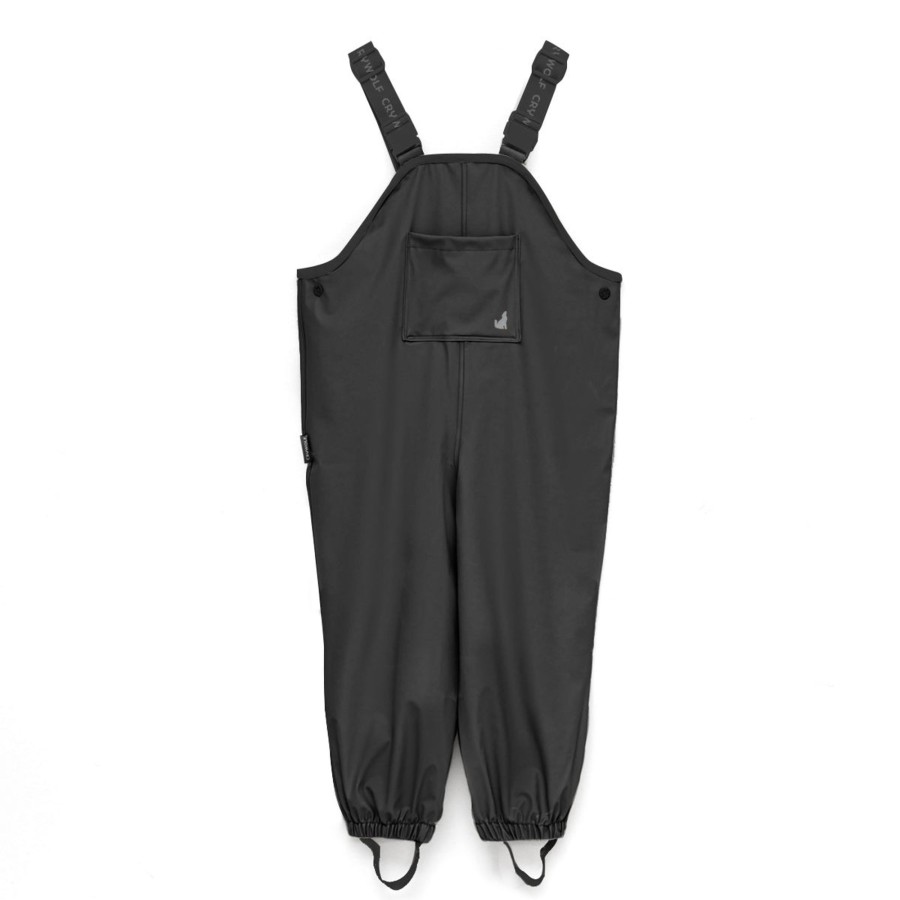 Baby [0-23M] Crywolf Rainwear | Crywolf Rain Overalls - Black