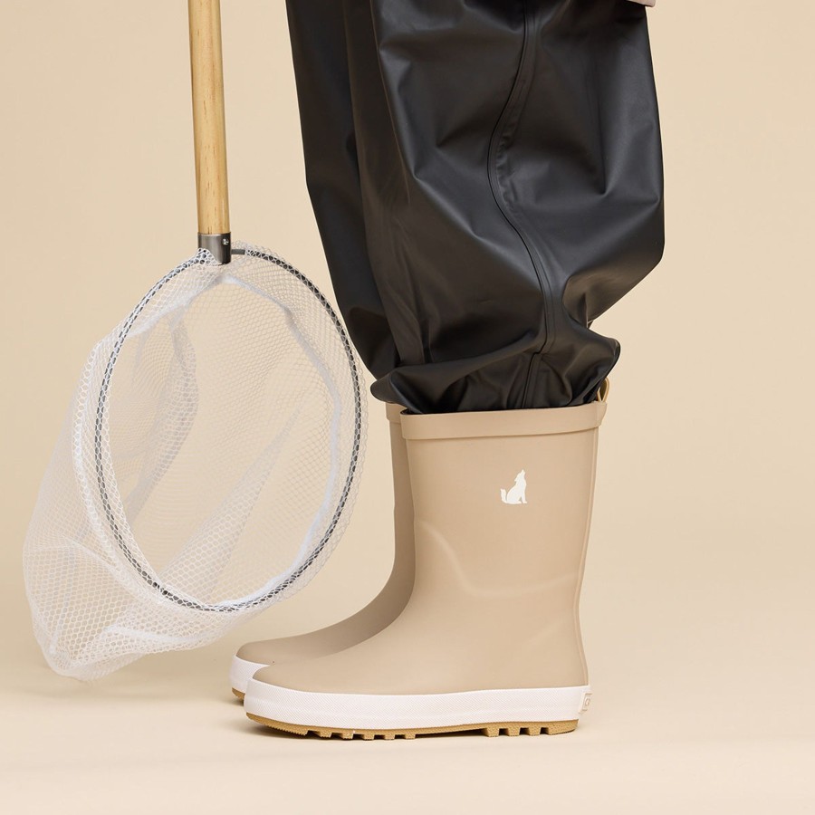 Child [2-14] Crywolf Rainwear | Crywolf Rain Boots - Camel