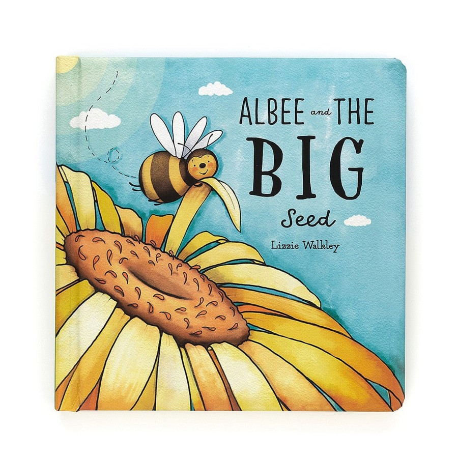 Play + Learn Jellycat Books | Jellycat - Hardcover Albee And The Seed Board Book