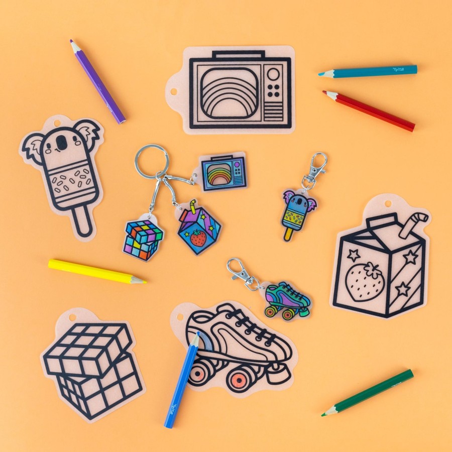 Play + Learn Tiger Tribe Small + Fun | Shrinkorama - Bag Tags