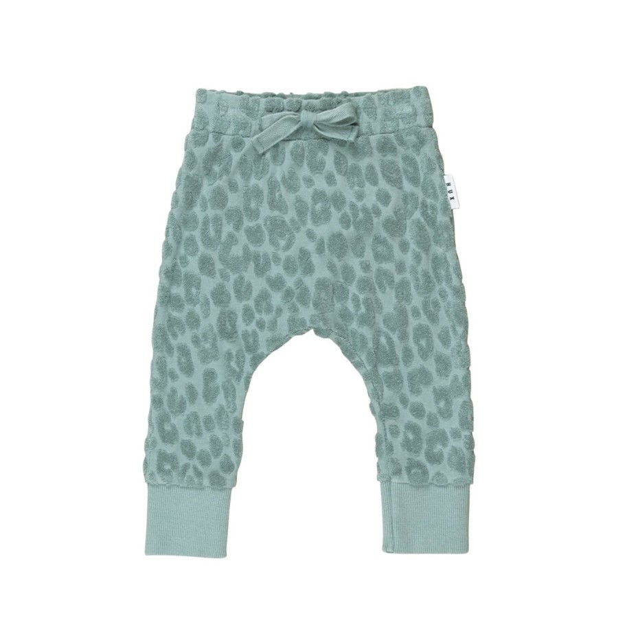 Child [2-14] Huxbaby Bottoms | Huxbaby Drop Crotch Pant Terry - Surf