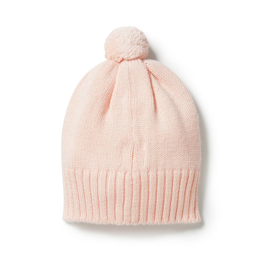 Child [2-14] Wilson & Frenchy Beanies | Wilson And Frenchy Knitted Mini Cable Hat - Blush