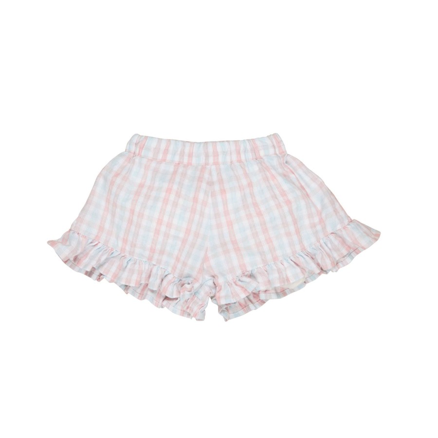 Baby [0-23M] Huxbaby Bottoms | Huxbaby Jewel Check Skort