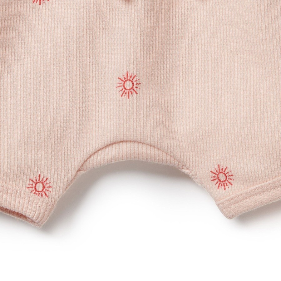 Baby [0-23M] Wilson & Frenchy Bottoms | Wilson And Frenchy Organic Tie Front Short Petit Soleil