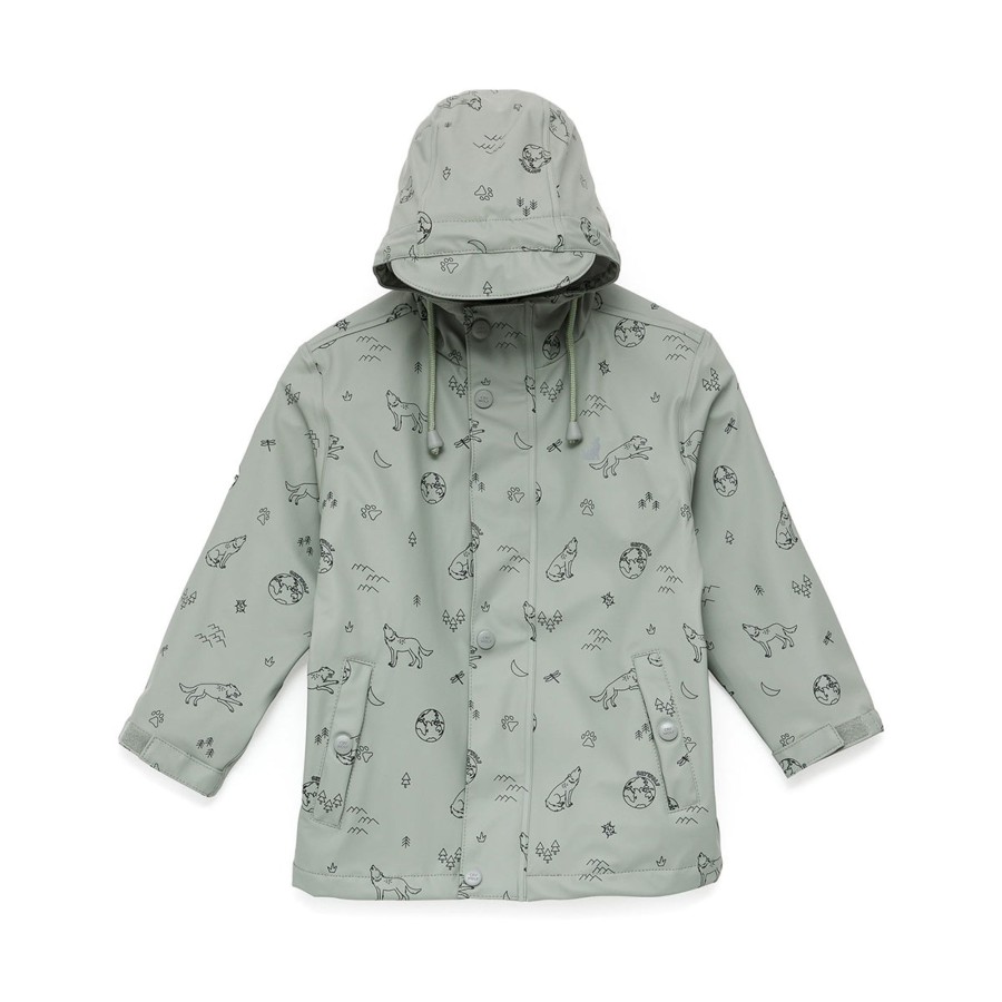 Baby [0-23M] Crywolf Rainwear | Crywolf Play Jacket - Nature Trail