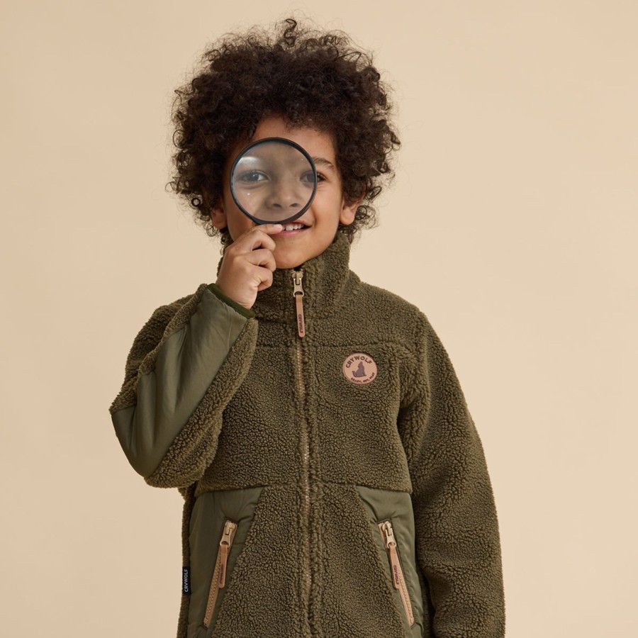 Child [2-14] Crywolf Outerwear | Crywolf Yeti Jacket - Khaki