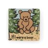 Baby [0-23M] Jellycat Books + Flash Cards | Jellycat - If I Were A Bear Board Book