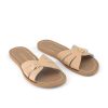 Grown Ups Saltwater Sandals | Saltwater Sandals Adults Classic Slides Latte