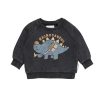 Child [2-14] Huxbaby Jumpers | Huxbaby Nachosaurus Sweatshirt - Vintage Black