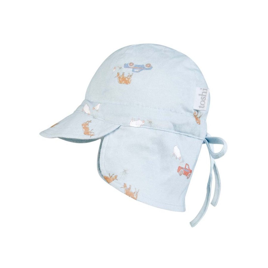 Child [2-14] Toshi Hats | Toshi Baby Flap Cap - Sheep Station