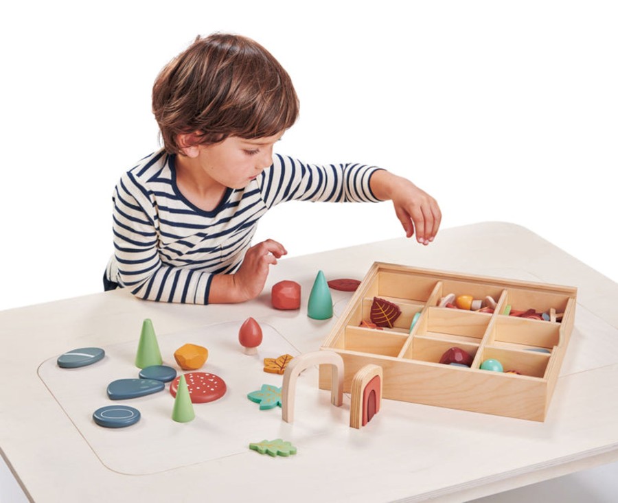 Play + Learn Tenderleaf Wooden Toys | My Forest Floor Set