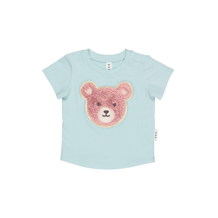 Baby [0-23M] Huxbaby Tops | Huxbaby Rainbow Fur Bear T-Shirt