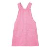 Baby [0-23M] Milky Dresses | Milky Pink Denim Pinni - Pink