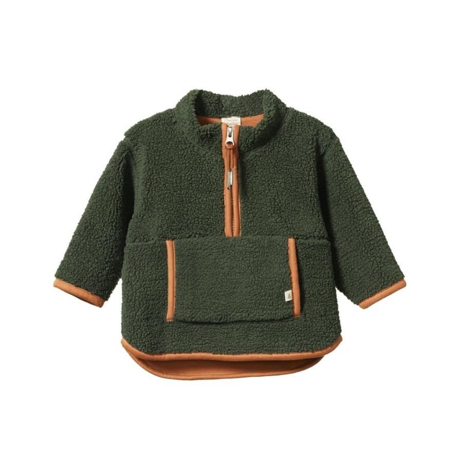 Child [2-14] Nature Baby Outerwear | Nature Baby Ranger Pullover - Thyme