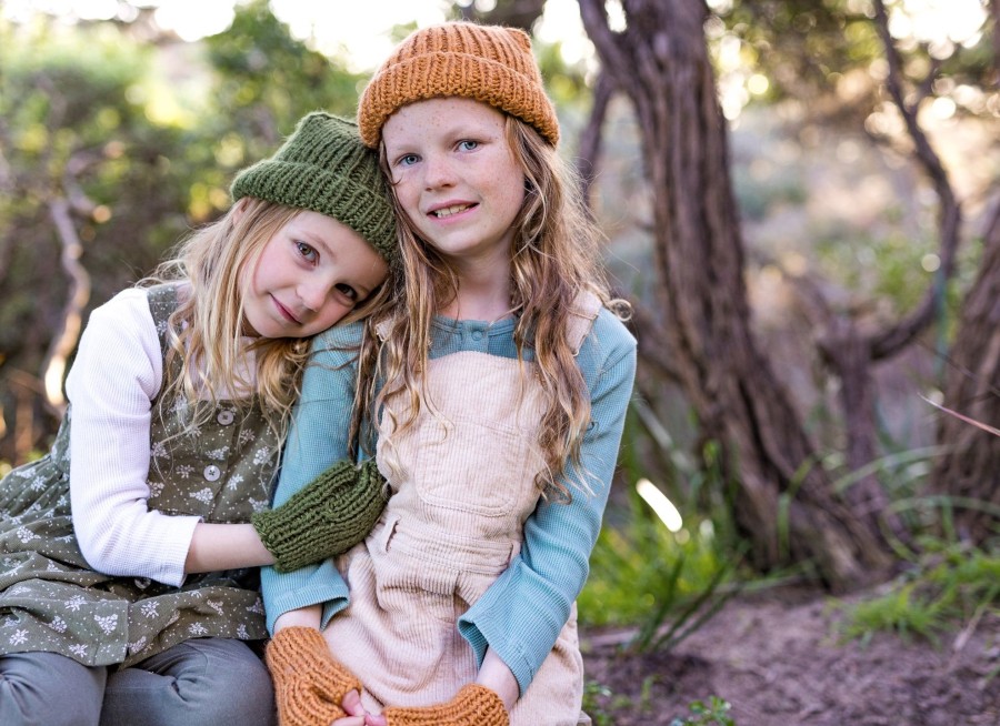 Child [2-14] Acorn Beanies | Acorn Freedom Beanie - Caramel