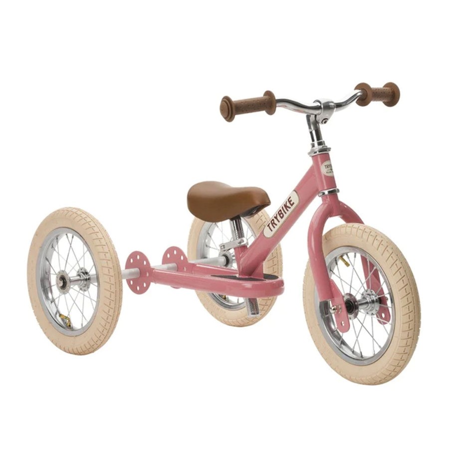 Play + Learn Trybike Bikes + Trikes | Vintage Trybike - Pink