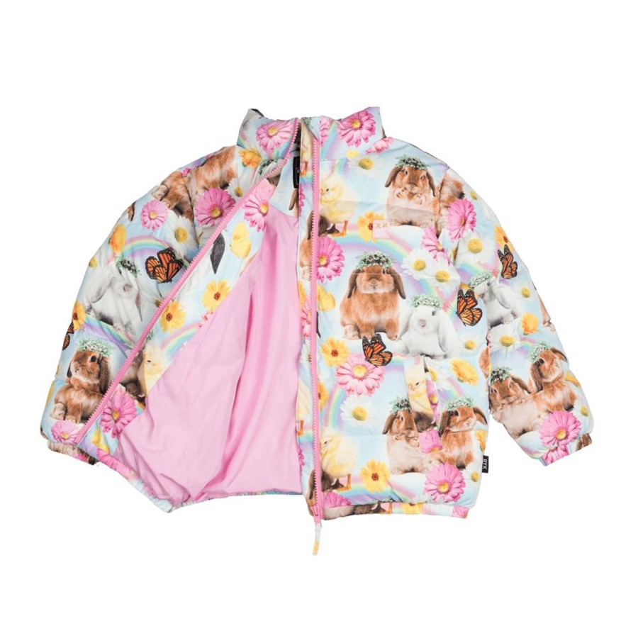 Child [2-14] Rock Your Baby Outerwear | Rock Your Baby Easter Parade Puff Padded Jacket With Lining