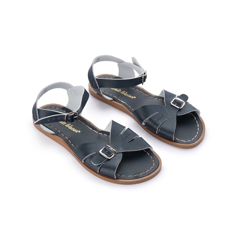 Child [2-14] Saltwater Sandals Footwear | Saltwater Sandals Classic Navy