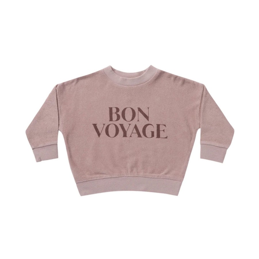 Grown Ups Rylee + Cru | Rylee + Cru Mama Terry Crewneck - Bon Voyage