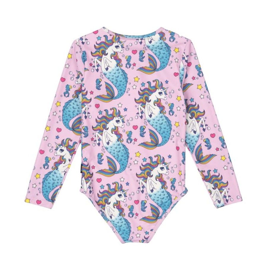 Child [2-14] Rock Your Baby Swim | Rock Your Baby Unicorn Mermaids One Piece