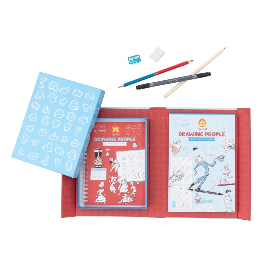 Play + Learn Tiger Tribe Activity Sets | Drawing People - Learn. Practice. Create.