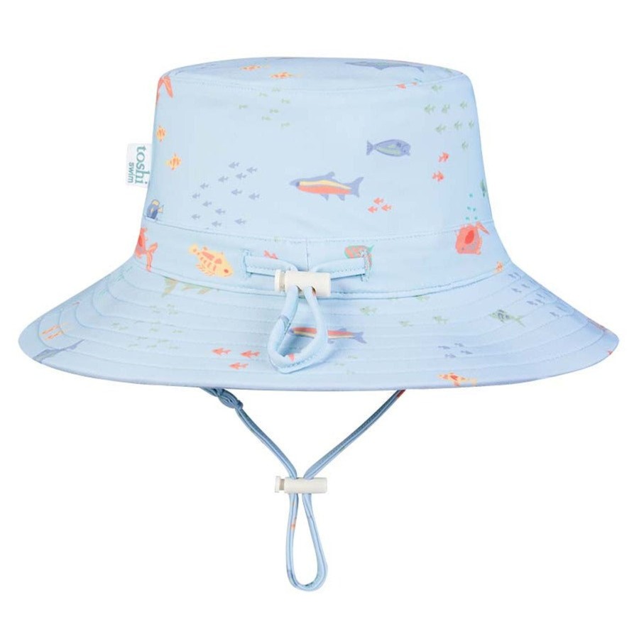 Baby [0-23M] Toshi Swim | Toshi Swim Sunhat - Reef