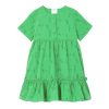 Baby [0-23M] Milky Dresses | Milky Green Broderie Dress - Irish Green