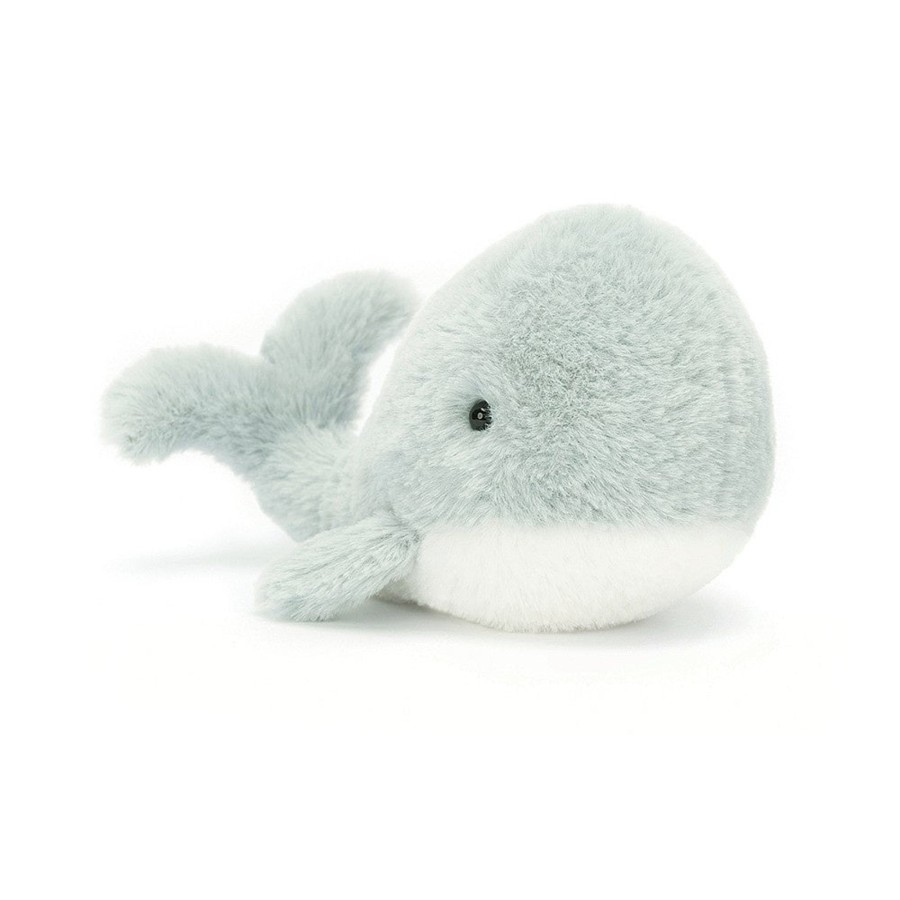 Baby [0-23M] Jellycat Soft Toys | Jellycat Wavelly Whale - Grey