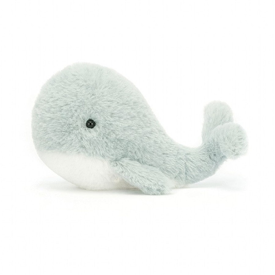 Baby [0-23M] Jellycat Soft Toys | Jellycat Wavelly Whale - Grey