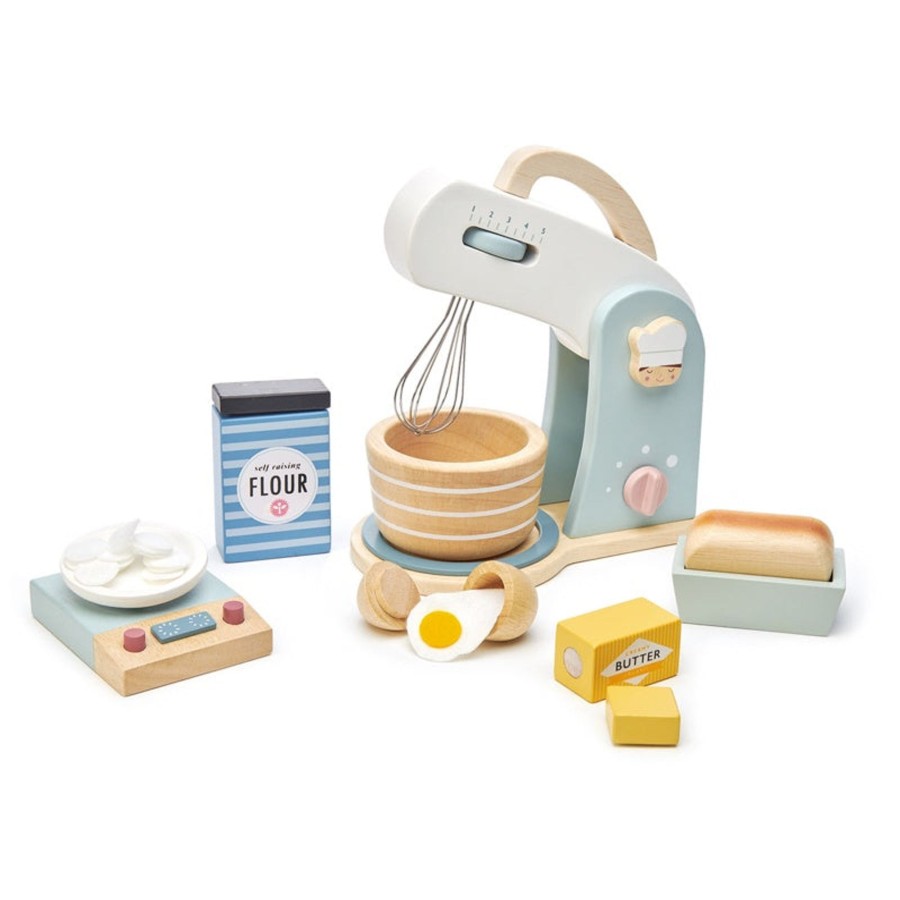 Play + Learn Tenderleaf Role Play | Wooden Home Baking Set