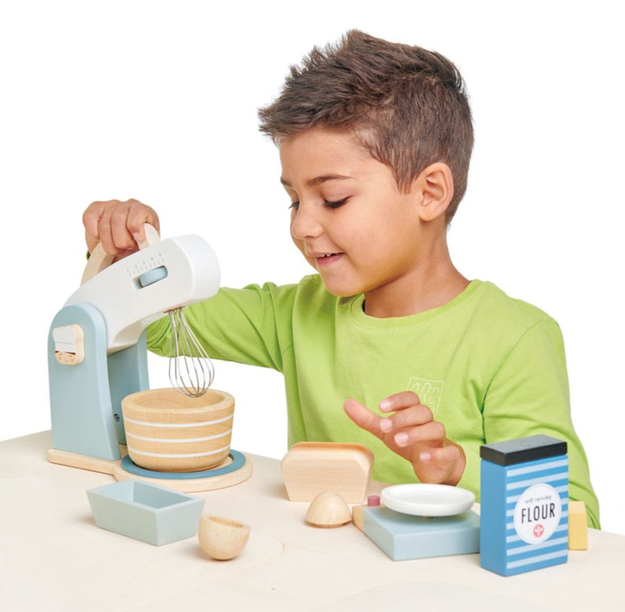 Play + Learn Tenderleaf Role Play | Wooden Home Baking Set