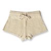 Child [2-14] Grown Knitwear | Grown Hemp Ribbed Shorts - Lemonade