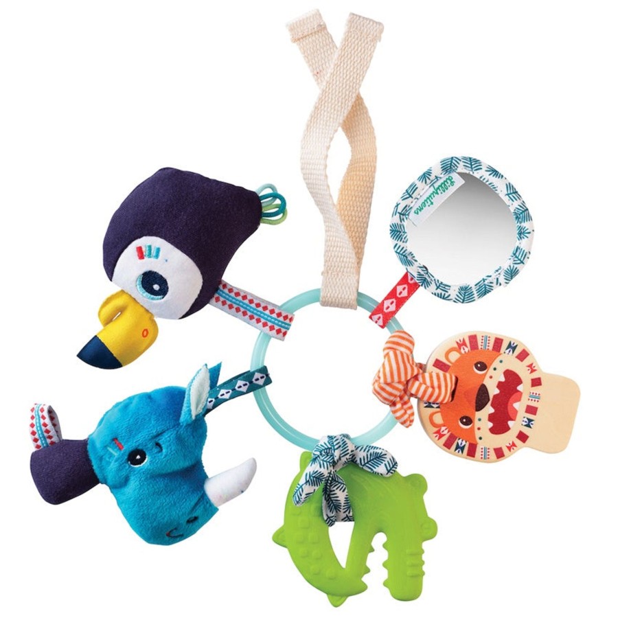 Baby [0-23M] Lilliputiens Sensory | Lilliputiens - Jungle Sensory Rattle