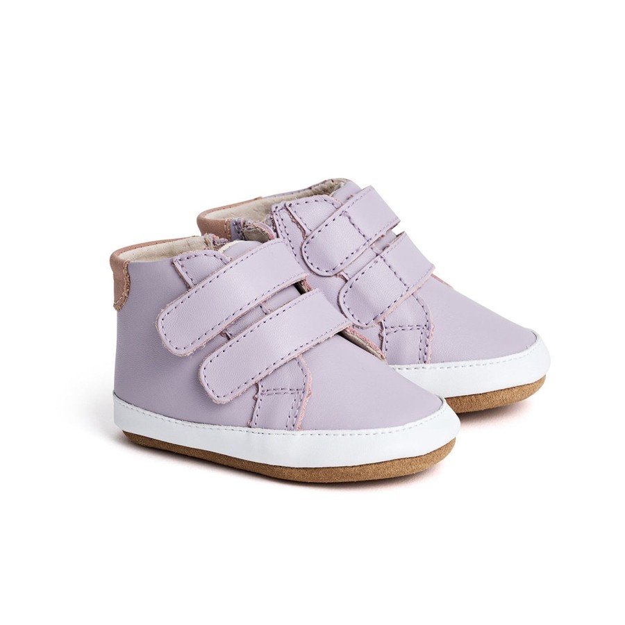 Baby [0-23M] Pretty Brave Footwear | Pretty Brave Baby Hi-Top - Lilac