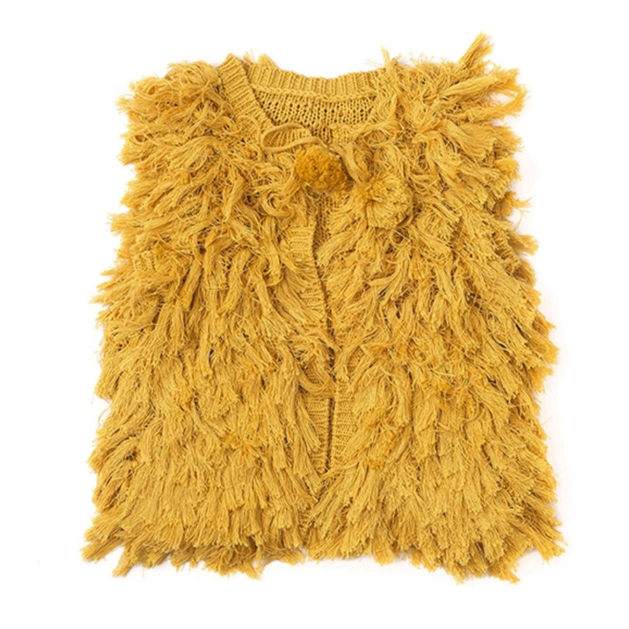 Child [2-14] Alex & Ant Knitwear | Alex & Ant Elise Knit Vest - Mustard